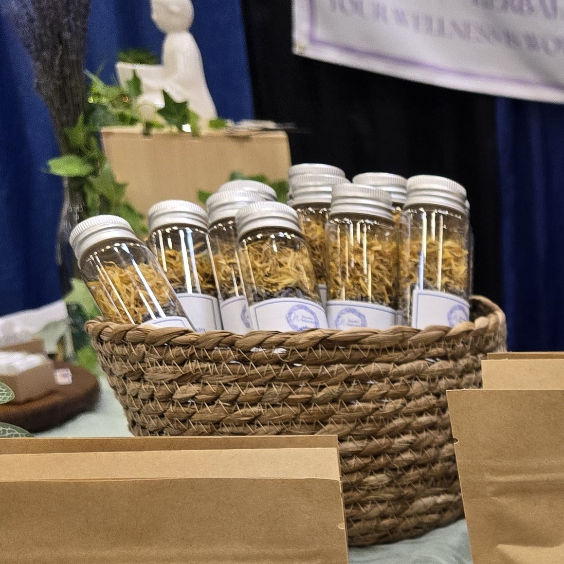 Lavender & Rosemary Bath Salt Tube